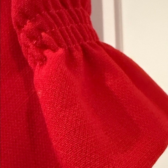 NWT Black Halo Red Sheath Dress, Made in Los Angeles Structured Cocktail or Work - Picture 9 of 9